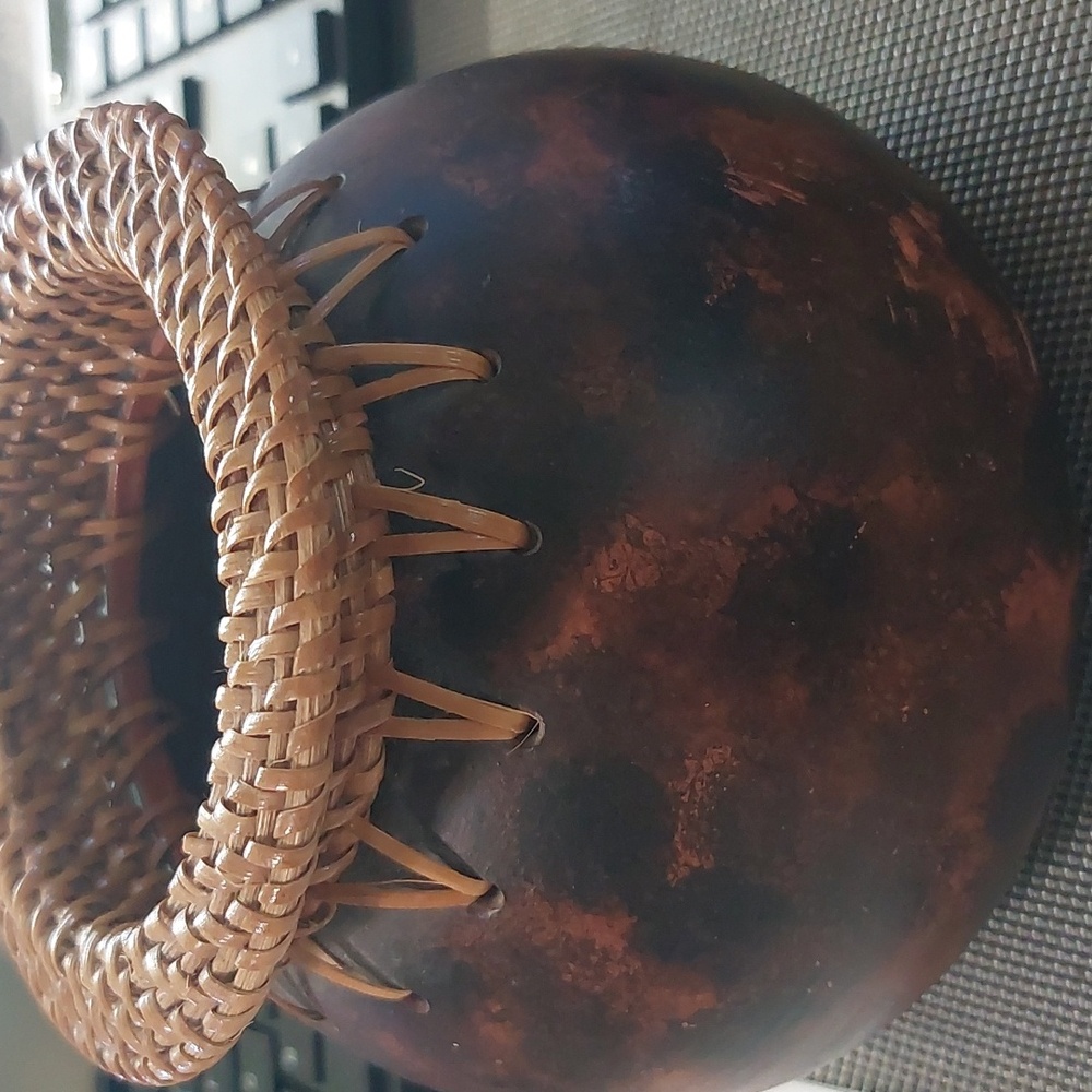 African Inspired Ceramic Pot 5.5"